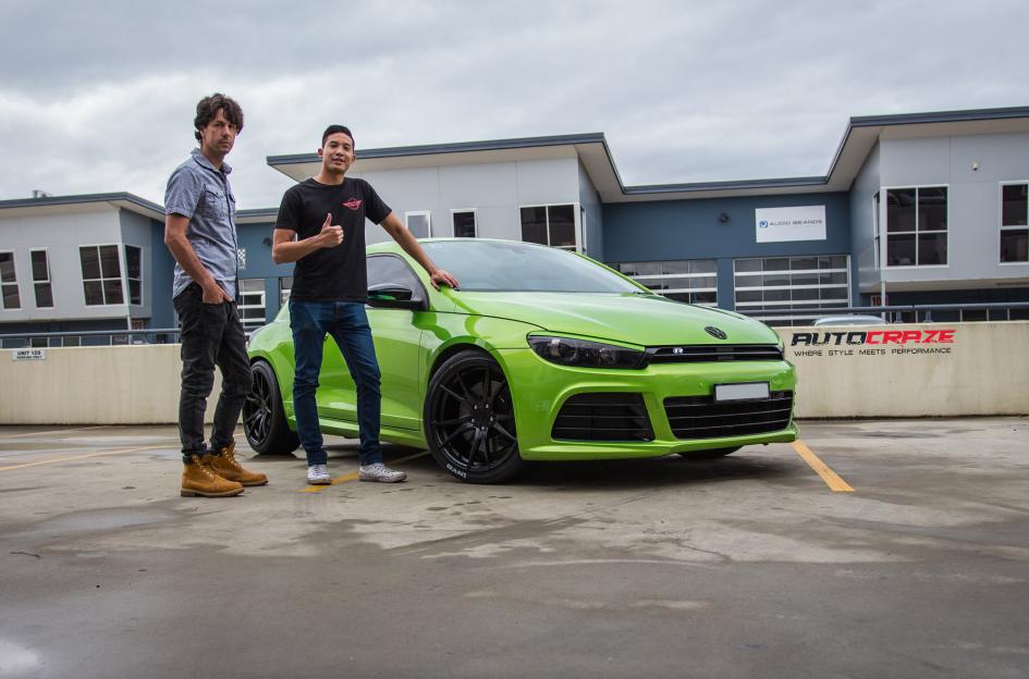 VOLKSWAGEN SCIROCCO SF06 SATIN BLACK